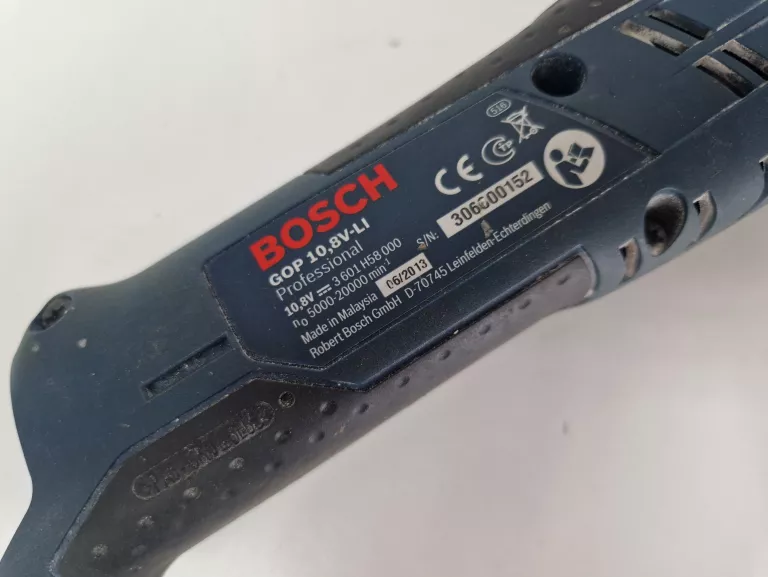 URZĄDZENIE WIELOFUNKCYJNE BOSCH GOP 10.8 V-LI ZASILANIE AKUMULATOROWE