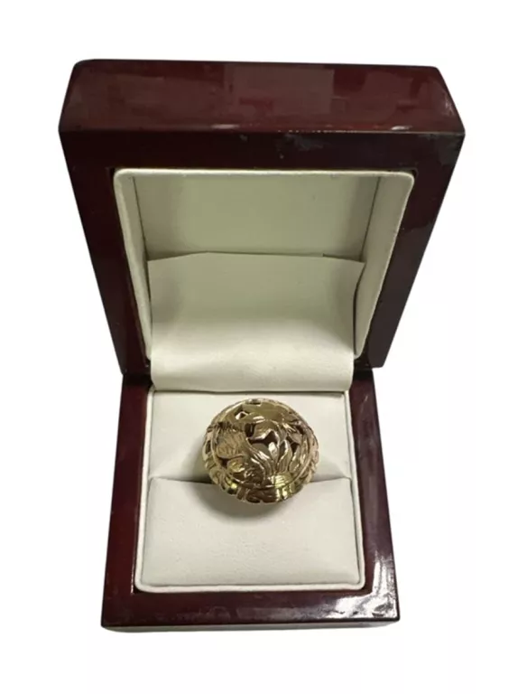 ZŁOTY PIERŚCIONEK 585/10,80 G /R.12