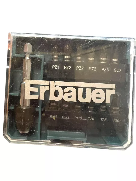 ZESTAW BITÓW ERBAUER 13 SZT.