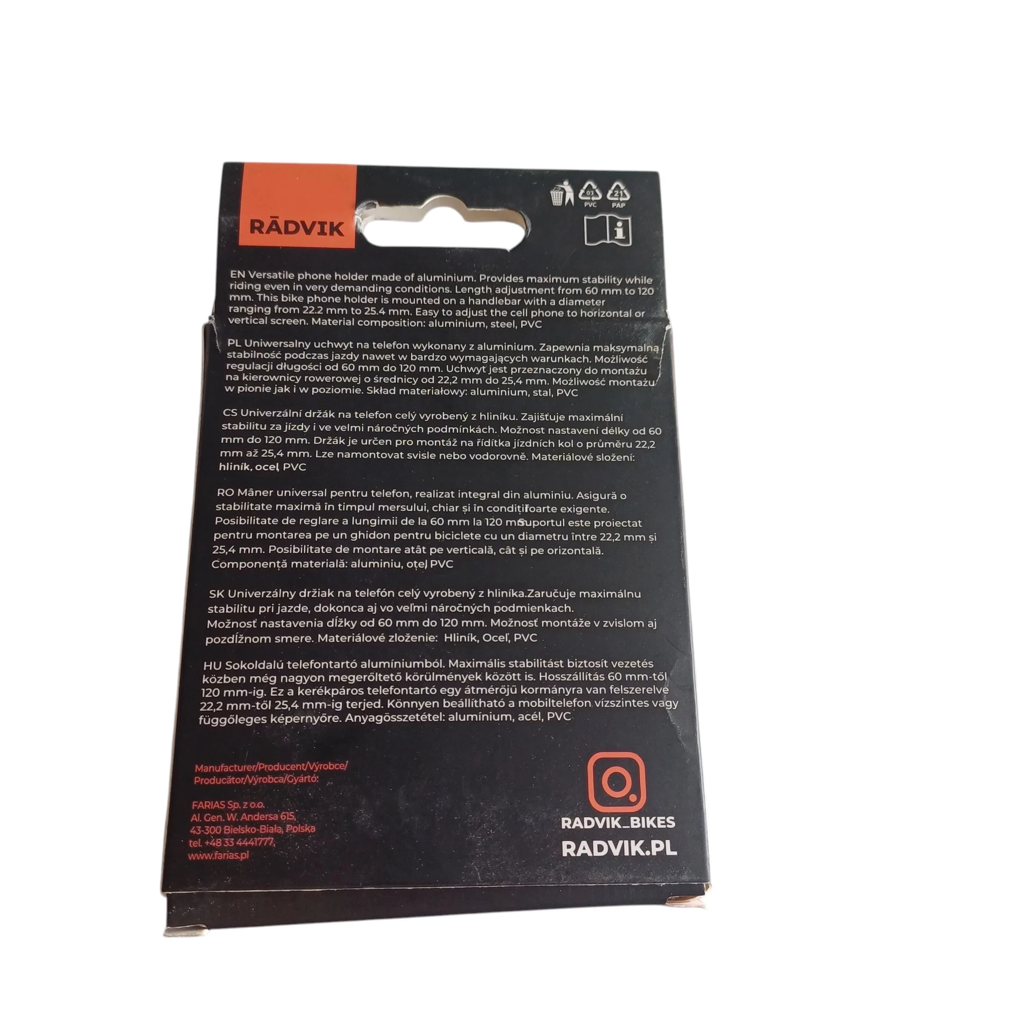 uchwyt-do-montazu-telefonu-na-kierownicy-roweru-radvik-stan-11323-2
