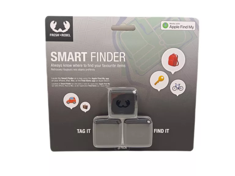 LOKALIZATOR GPS FRESH 'N REBEL 6ATAG31BL-3P V1 001 CZARNY