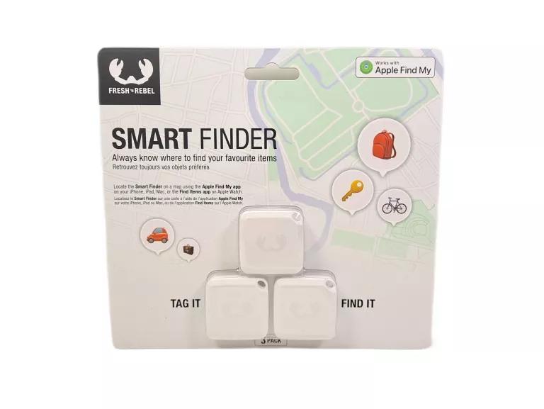 LOKALIZATOR GPS FRESH 'N REBEL 6ATAG31SS-3P BIAŁY