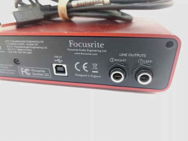 INTERFEJS AUDIO FOCUSRITE SCARLETT 2I2 3RD GEN