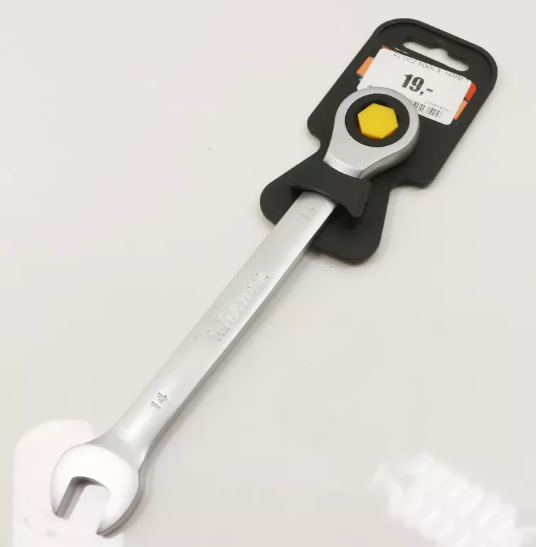 KLUCZ 14MM USTRAL PŁASKO OCZKOWY