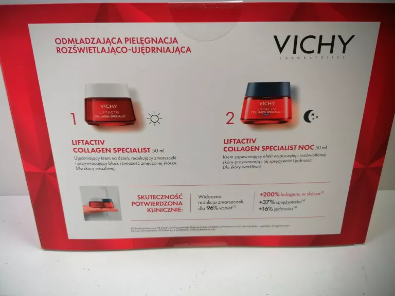 ZESTAW VICHY KREM NA DZIEŃ 50ML KREM NA NOC 50ML