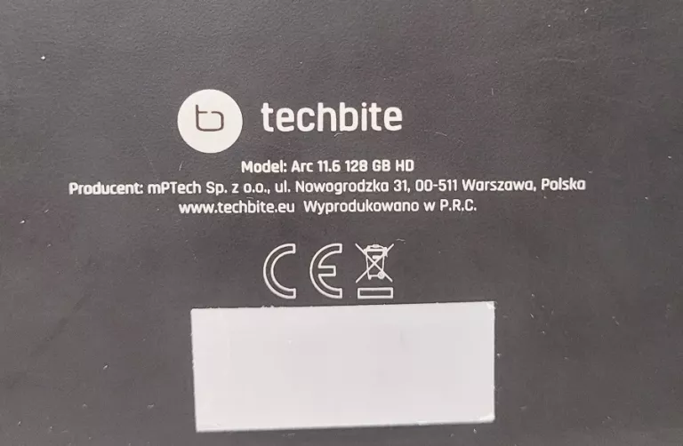 LAPTOP TECHBITE ARC 11.6 4GB/128GB