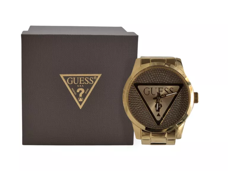 ZEGAREK MĘSKI GUESS GW0915G1 ZŁOTY
