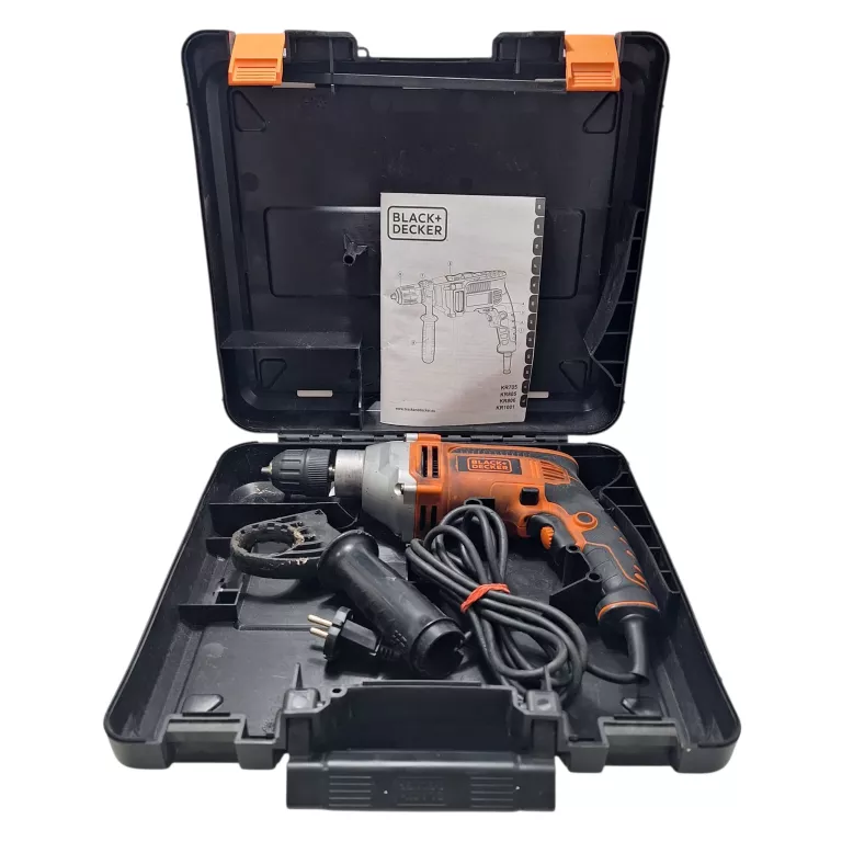 WIERTARKA UDAROWA BLACK+DECKER KR806K WALIZKA