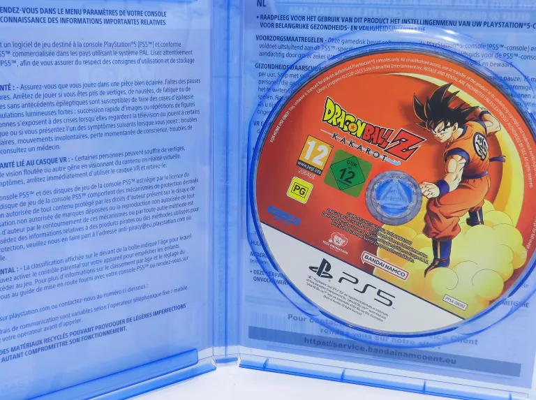 GRA PS5 DRACONBALL Z KAKAROT