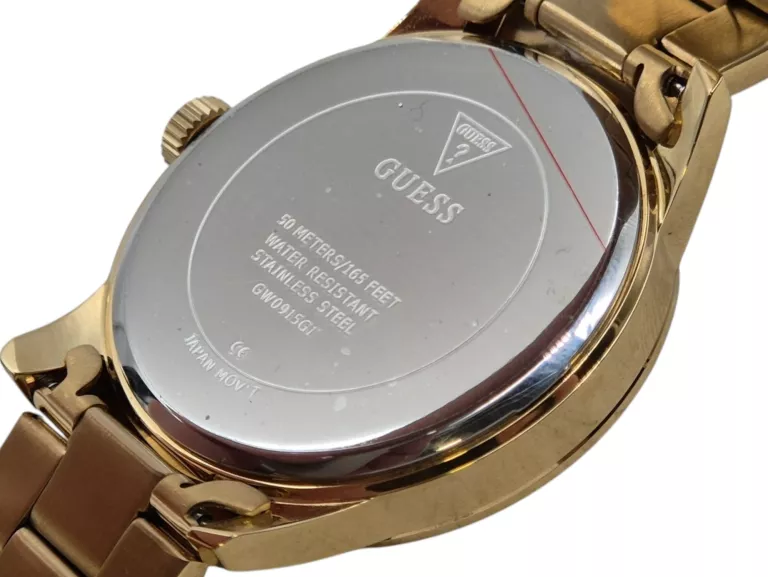 ZEGAREK MĘSKI GUESS GW0915G1 ZŁOTY