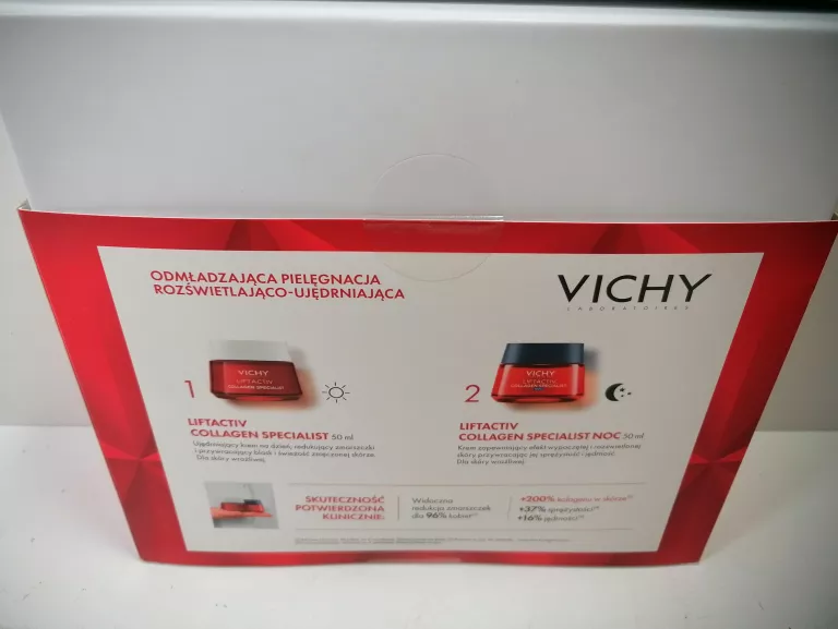 ZESTAW VICHY KREM NA DZIEŃ 50ML KREM NA NOC 50ML