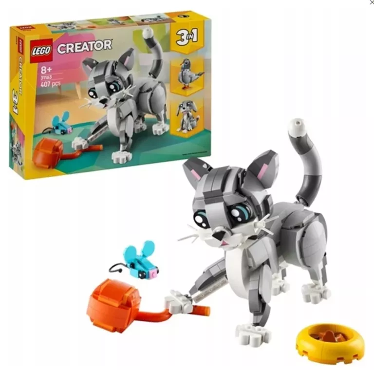 LEGO CREATOR 3 W 1 PSOTNY KOT 31163