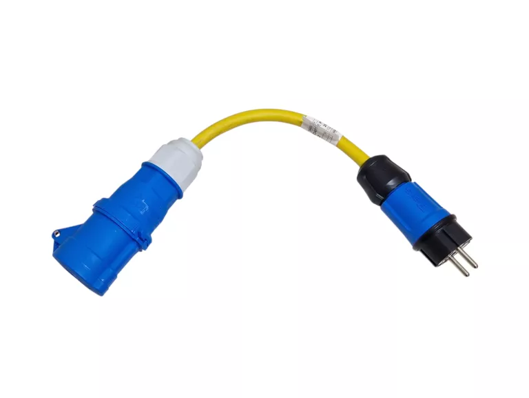 KABEL ZASILAJĄCY BRZEGOWY MASTERVOLT 25M 3X2,5MM 16A + ADAPTER