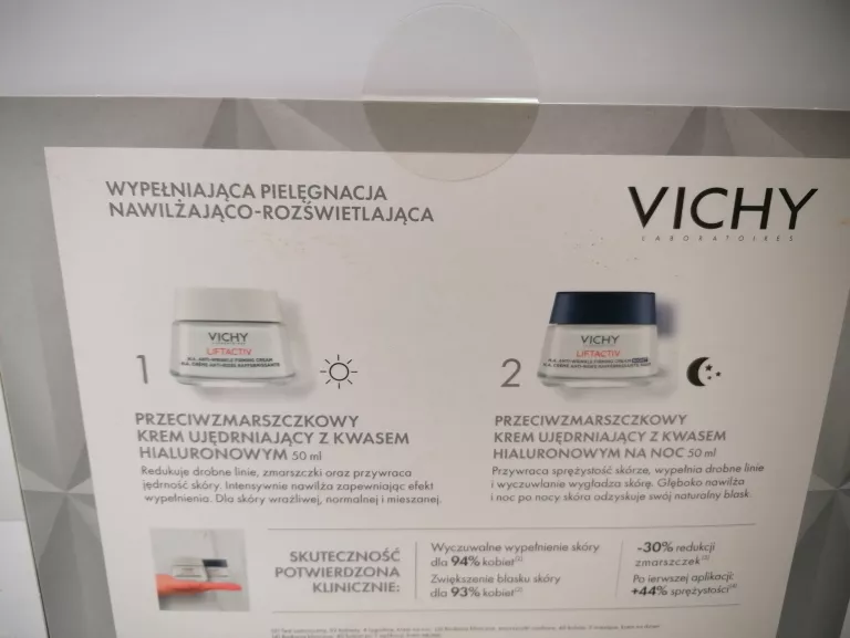 ZESTAW VICHY KREM NA DZIEŃ 50ML KREM NA NOC 50ML