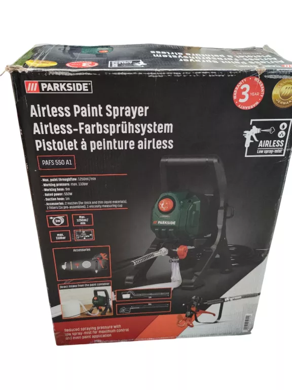 PARKSIDE AGREGAT MALARSKI PAFS 550 A1