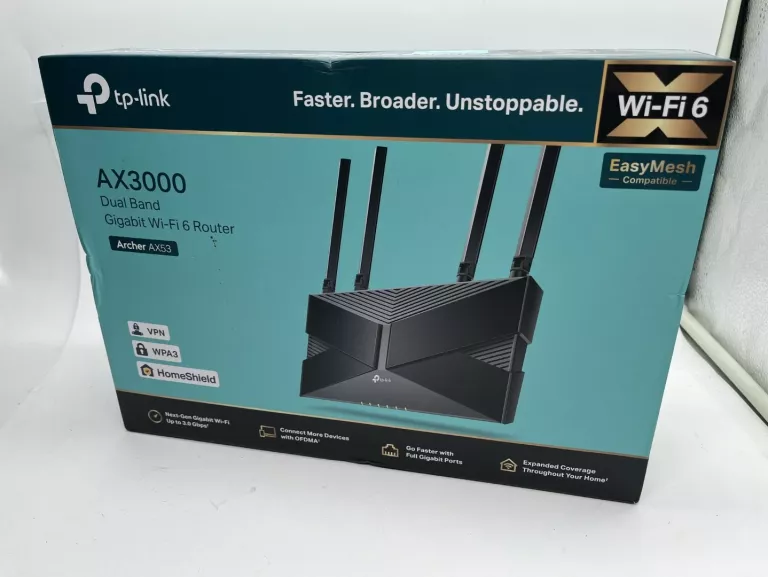 TP-LINK ARCHER AX53 AX3000 DUAL BAND GIGABIT WIFI 6