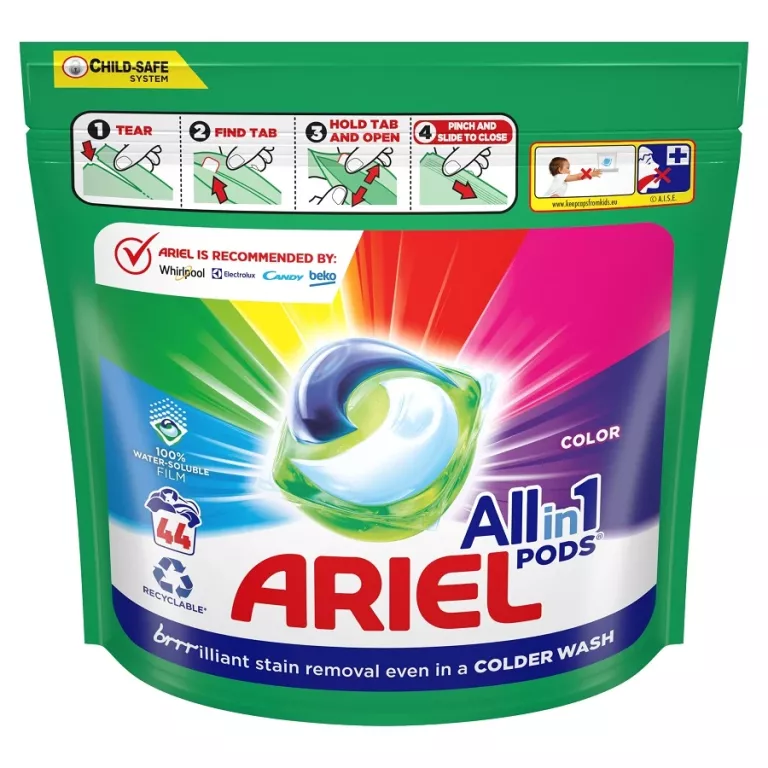 KAPSUŁKI DO PRANIA ARIEL ALL IN 1 PODS COLOR - 44 SZT.