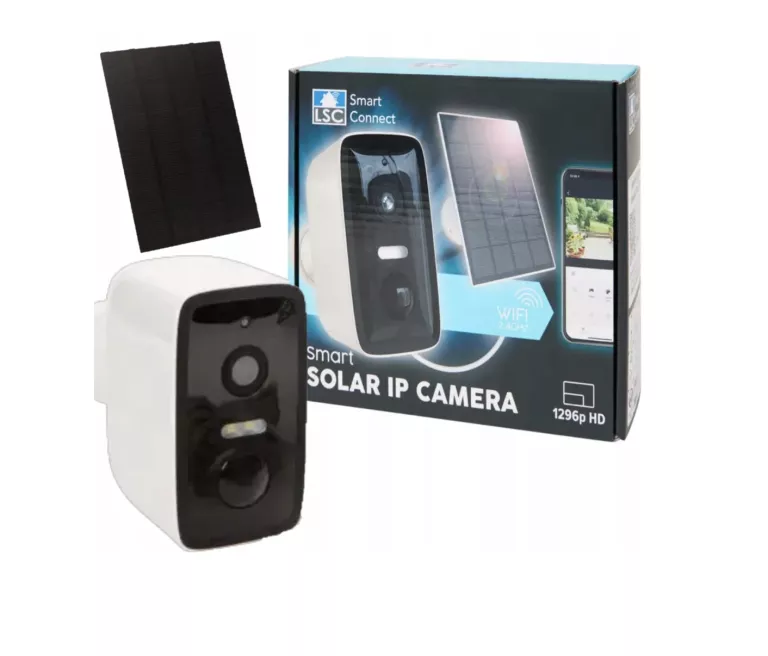 SMART CONNECT 300 LUMEN SOLAR WALL LIGHT CAMERA
