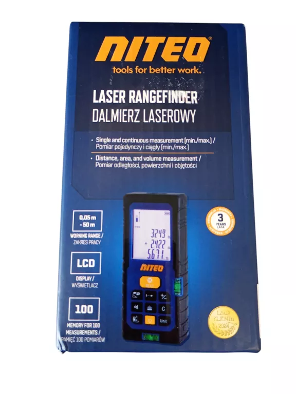 DALMIERZ LASEROWY NITEO