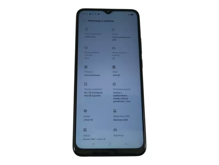 TELEFON OPPO A15S 4/64 GB