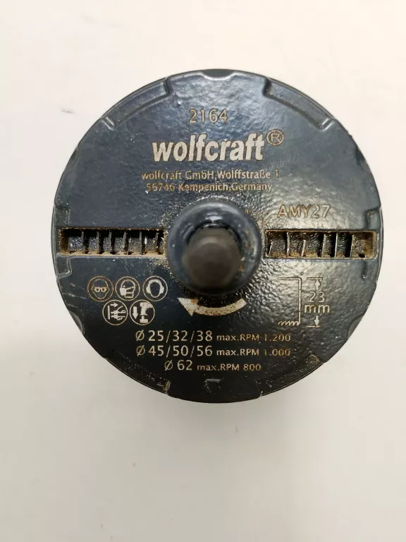 OTWORNICA DO DREWNA 25 - 62 / 23 MM 2164000 WOLFCRAFT
