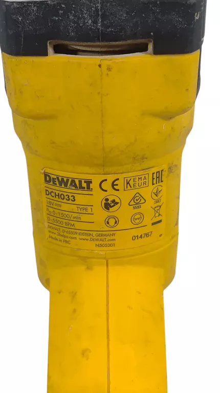 MŁOTOWIERTARKA DEWALT DCH 033