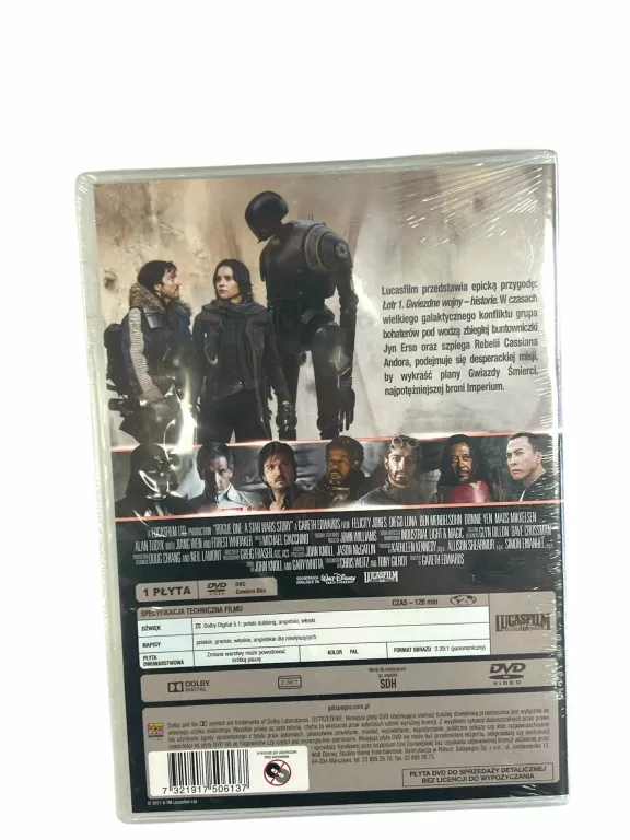 FILM GWIEZDNE WOJNY ŁOTR 1