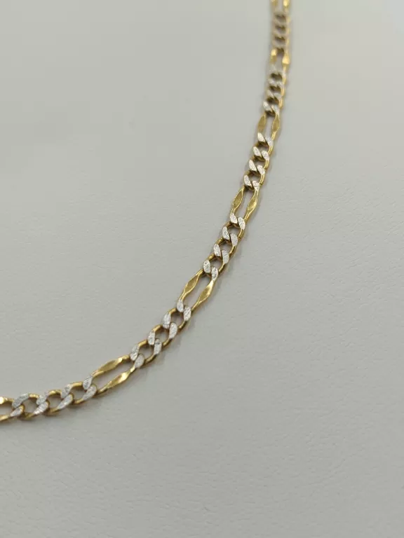 ZŁOTA PANCERKA DIAMENTOWANA 585 4,41G 49CM