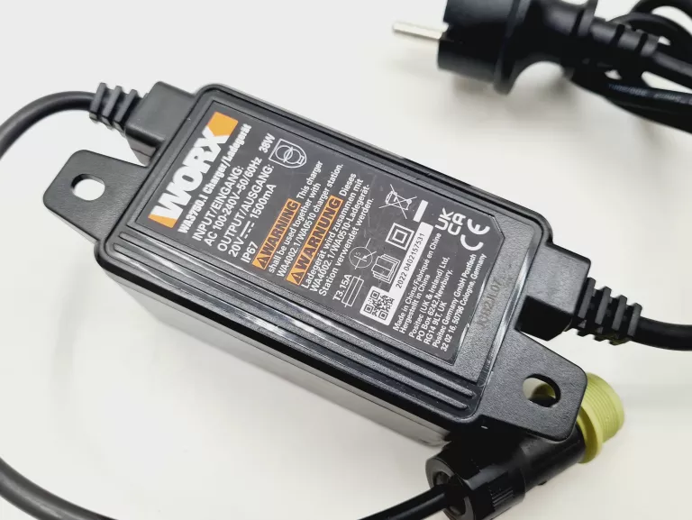 WORX - ŁADOWARKA ZASILACZ WA3750.1 (100-240V, 20V)-50035690