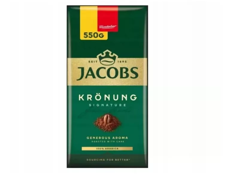 KAWA MIELONA JACOBS KRONUNG 550G TERAZ WIĘKSZE OPAKOWANIE!