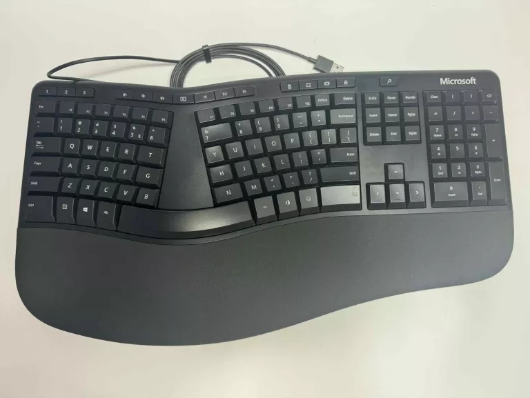 KLAWIATURA MICROSOFT ERGONOMIC AZERTY CZARNA