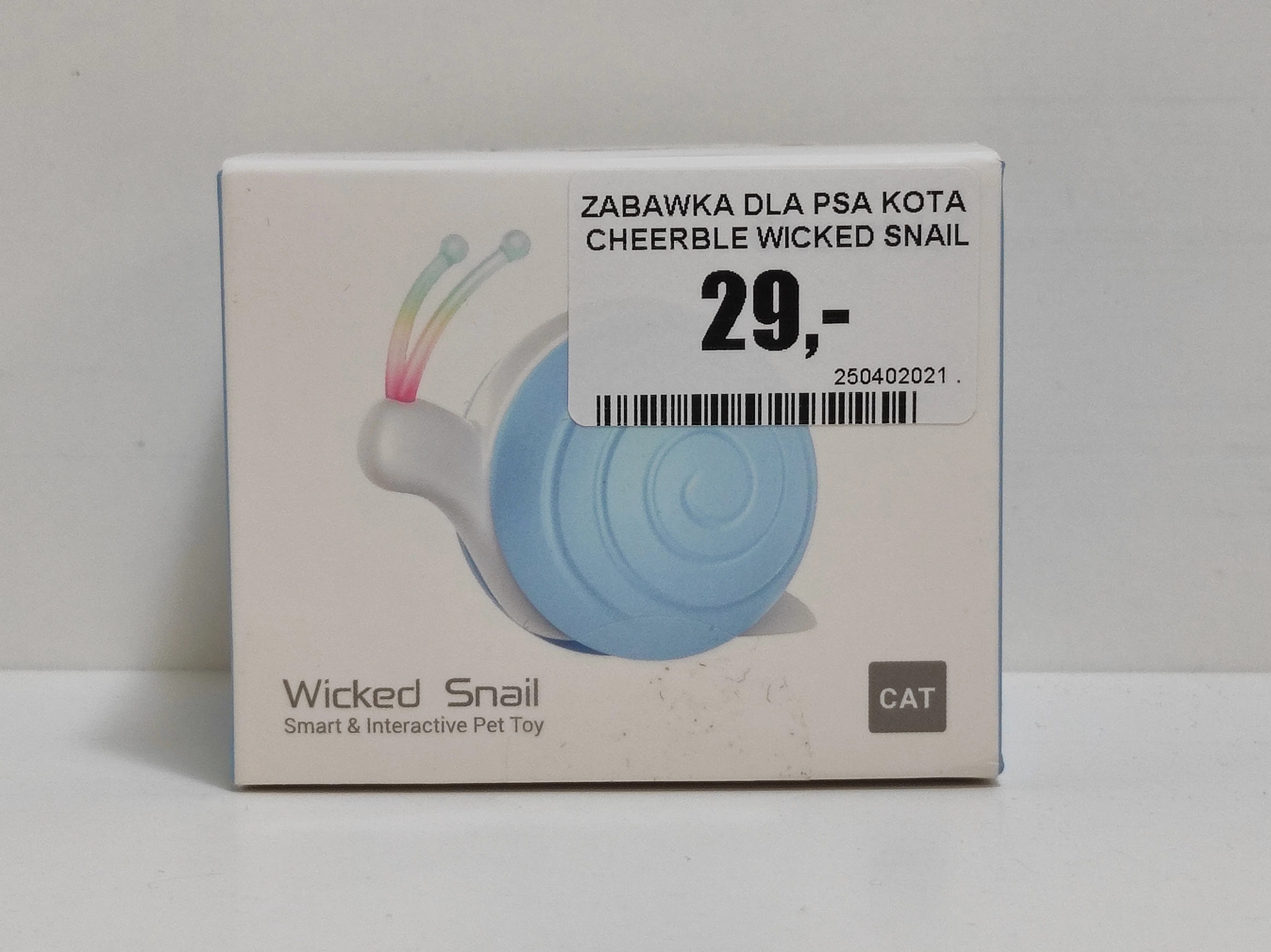 zabawka-dla-psa-kota-cheerble-wicked-snail-okazja-gdanska-8a-tczew