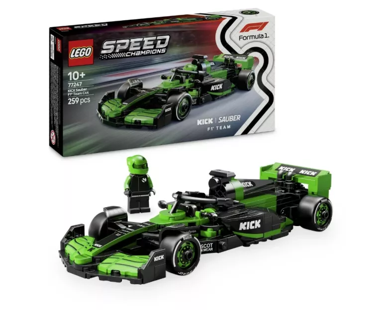 LEGO SPEED CHAMPIONS 77247 – BOLID F1 KICK SAUBER TEAM C44