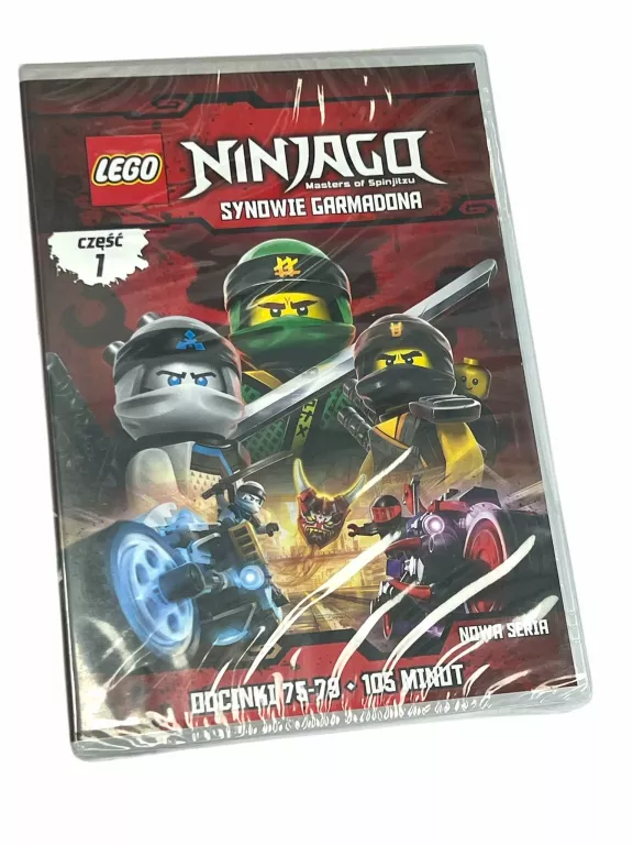BAJKA NA DVD NINJAGO SYNOWIE GARMADONA