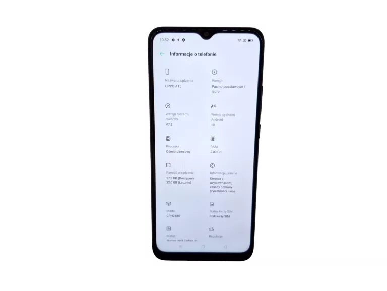TELEFON OPPO A15 32GB