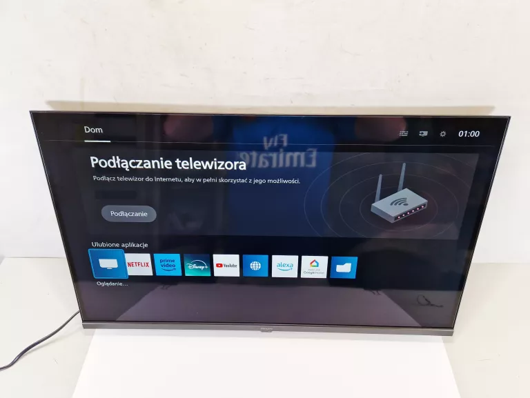 TELEWIZOR LED PHILIPS 32PFS6109/12 | 32" | SMART TV | FULL HD | CZARNY