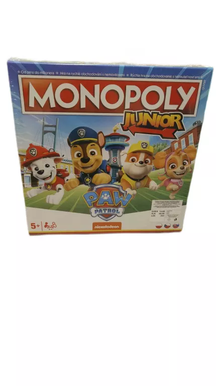 MONOPOLY PSI PATROL JUNIOR