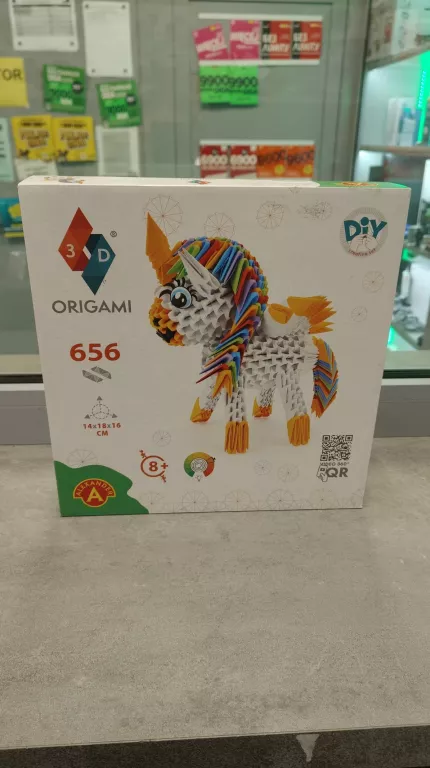 ORIGAMI 3D - JEDNOROŻEC
