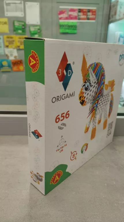 ORIGAMI 3D - JEDNOROŻEC