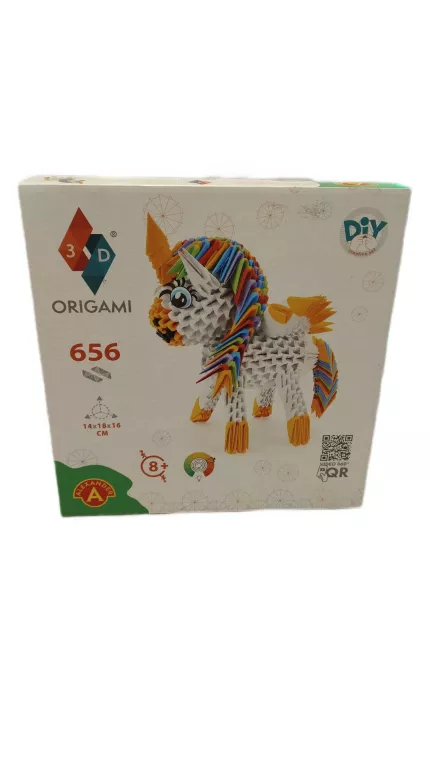 ORIGAMI 3D - JEDNOROŻEC