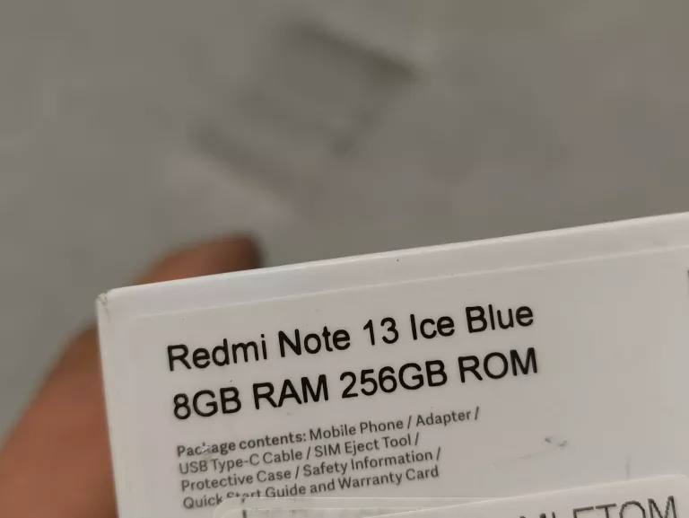 TELEFON XIAOMI REDMI NOTE 13 8/256 PLAY *DW ZAK*