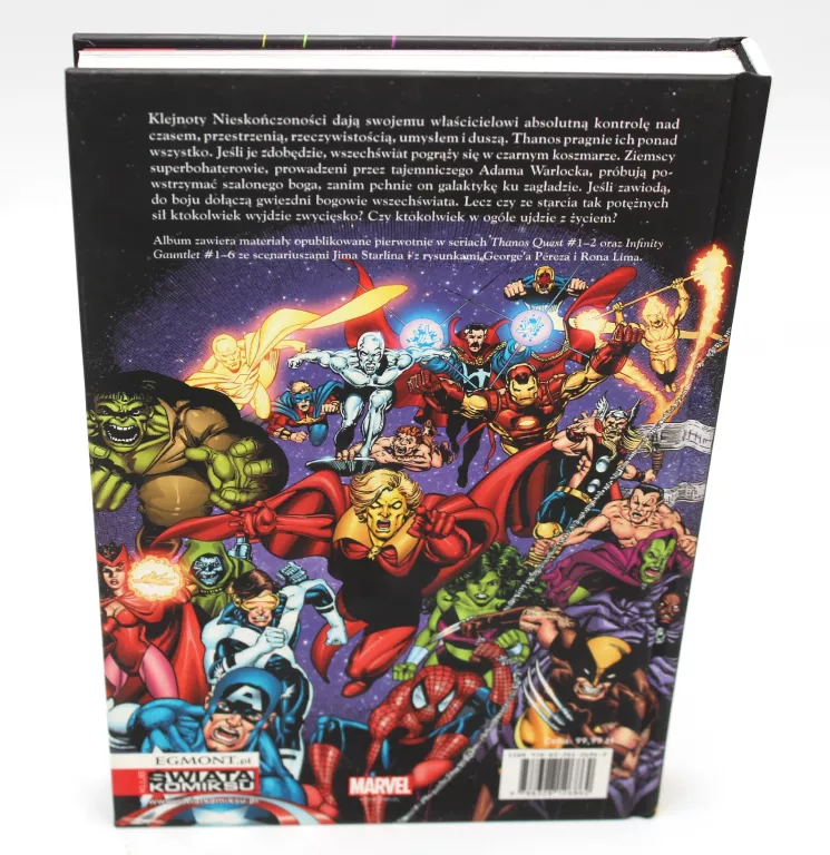 KOMIKS MARVEL RĘKAWICA NIESKOŃCZONOŚCI