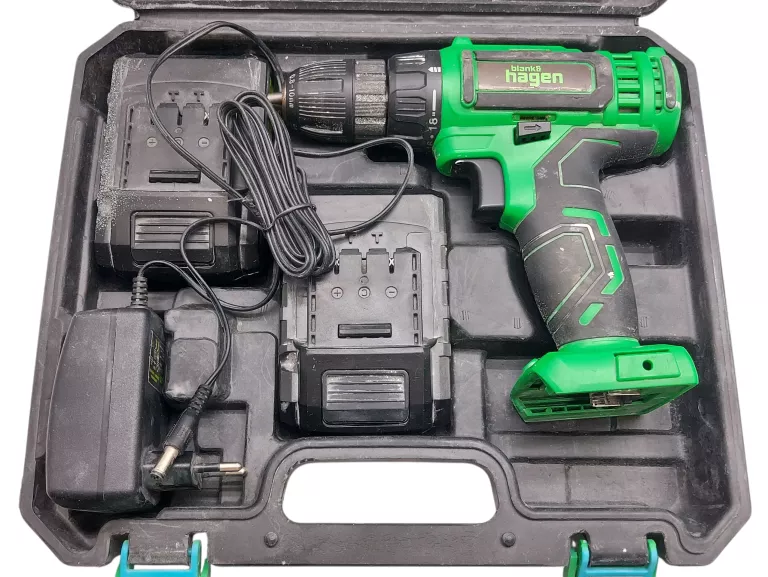 WKRĘTARKA AKUMULATOROWA BLANK HAGEN 18V 1,3 AH 2 AKU ŁAD