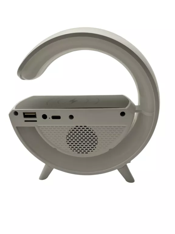 GŁOŚNIK BLUETOOTH BIAŁA LAMPKA LED RGB RADIO LAMPA Z GŁOŚNIKIEM + PUD