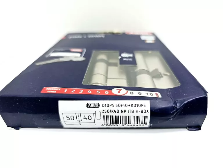 KOMPLET WKŁADEK ABUS D10+KD10NP 40/50 + 40G/50 NIKIEL PERŁOWY KL 5.2, 5 KL