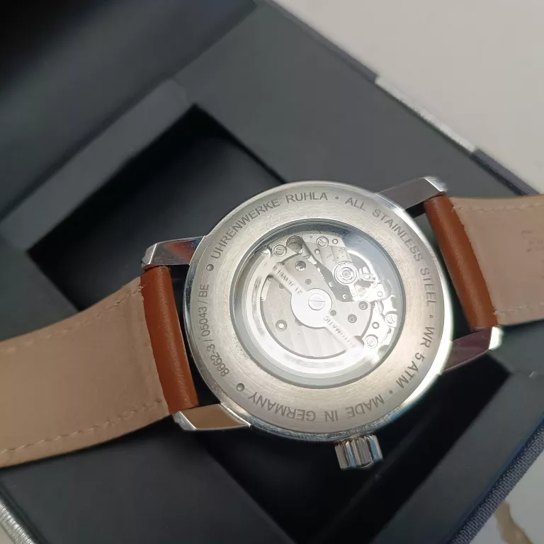 ZEGAREK MĘSKI ZEPPELIN NEW CAPTAINS LINE 8662-3 NA BRĄZOWYM PASKU AUTOMAT