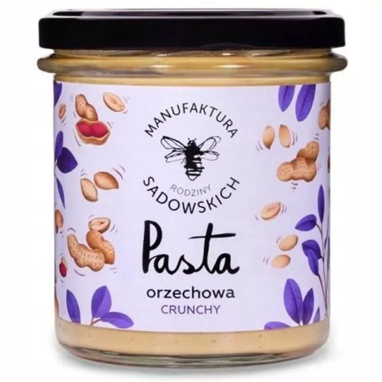 PASTA ORZECHOWA CRUNCHY 300 G PASIEKI SADOWSKICH
