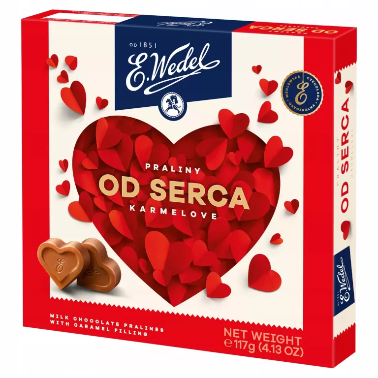 PRALINY OD SERCA 117 G E.WEDEL