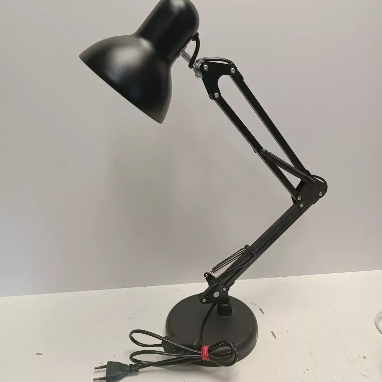LAMPA BIURKOWA CZARNA
