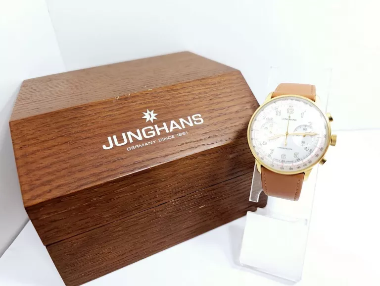 ZEGAREK MĘSKI JUNGHANS MEISTER CHRONOSCOPE AUTOMATIC 027/5382.00